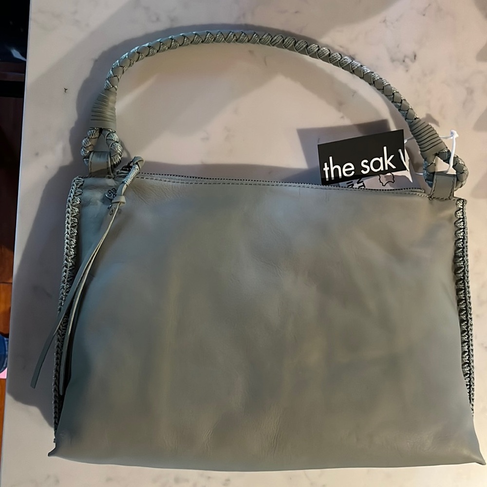 The Sak meadow green Mariposa bag purse